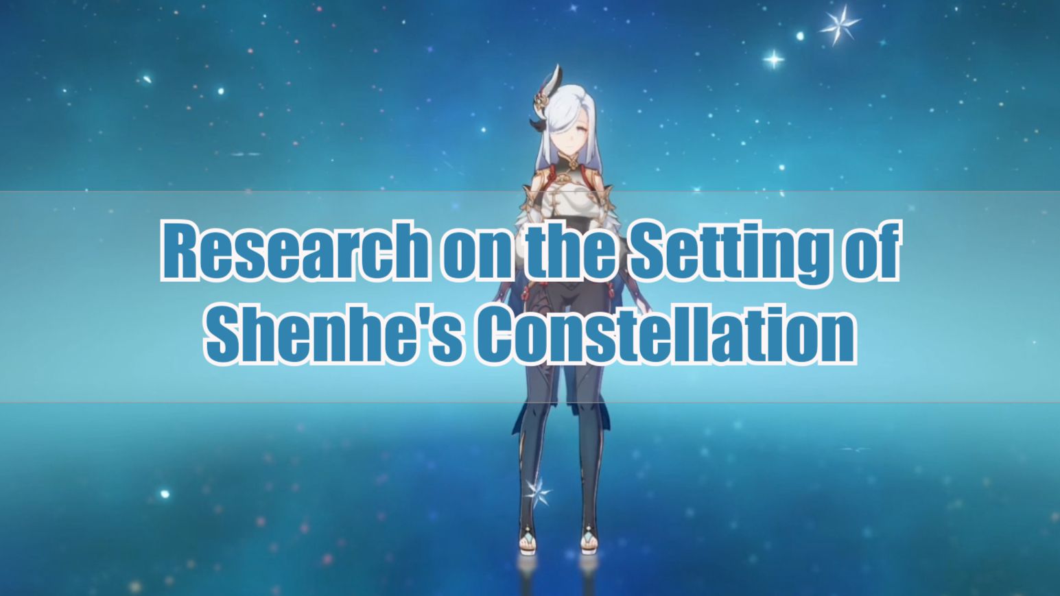 Genshin Impact Enträtsle Die Vorrichtung In Der Nähe Research on the Setting of Shenhe's Constellation Genshin Impact | HoYoLAB