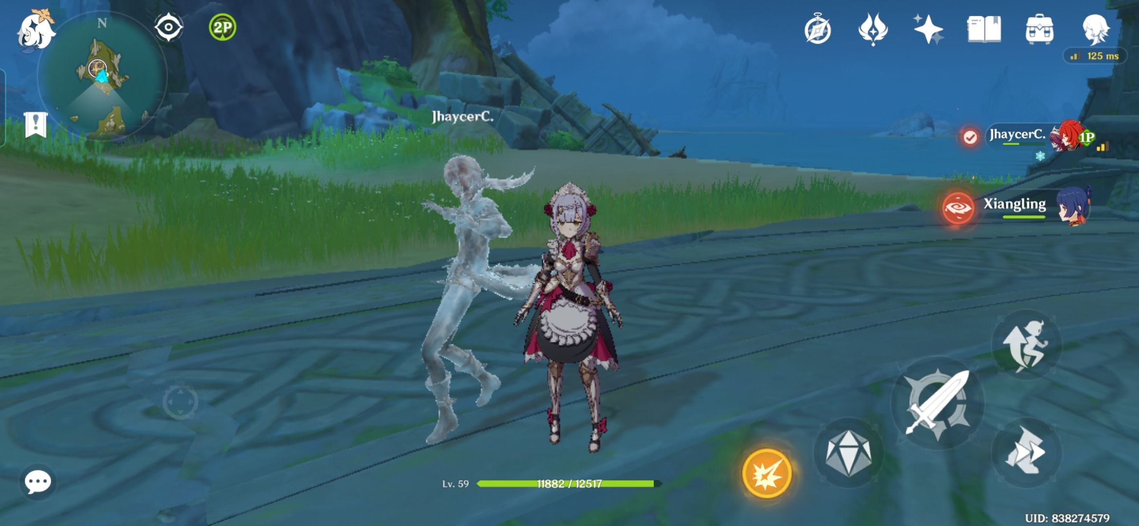 Freeze Genshin Impact HoYoLAB