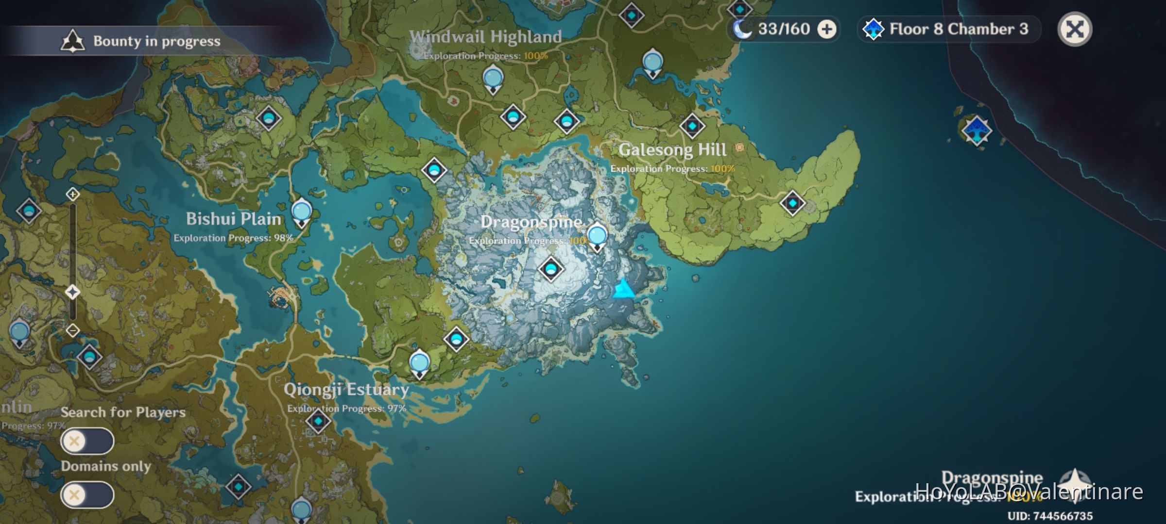 DRAGONSPINE 100 Genshin Impact HoYoLAB