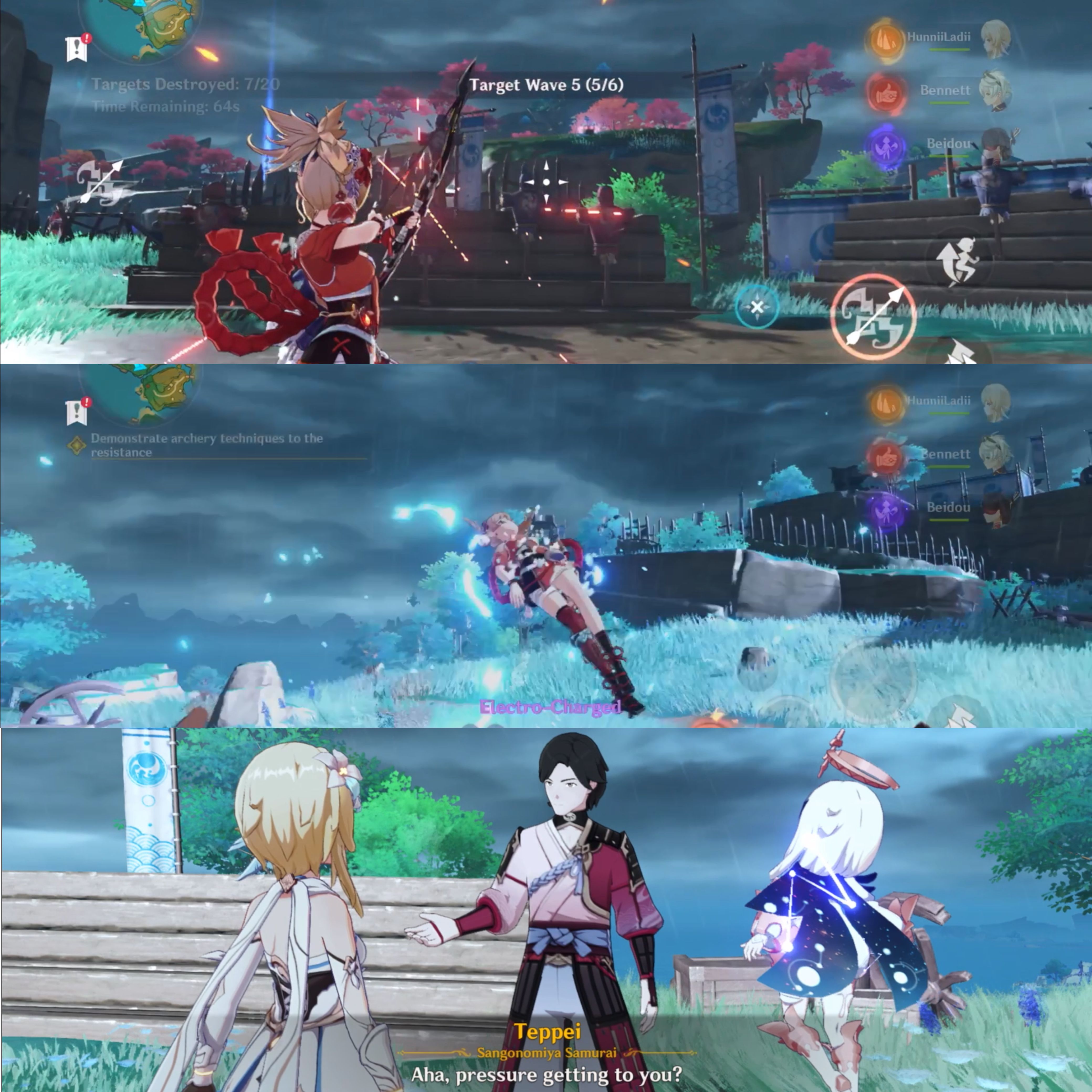 When the commission guy makes a shady comment as if getting struck by