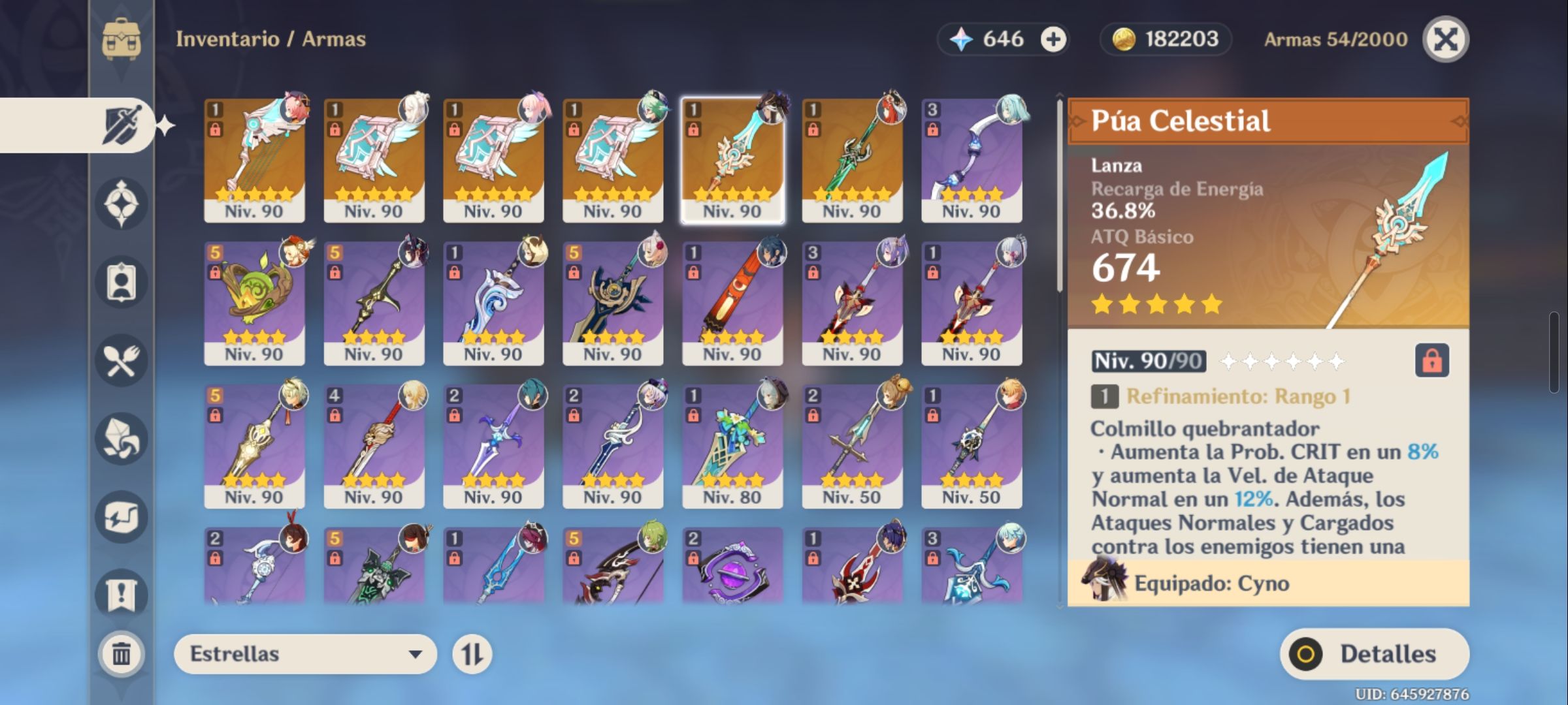 las-armas-que-tengo-de-5-genshin-impact-hoyolab