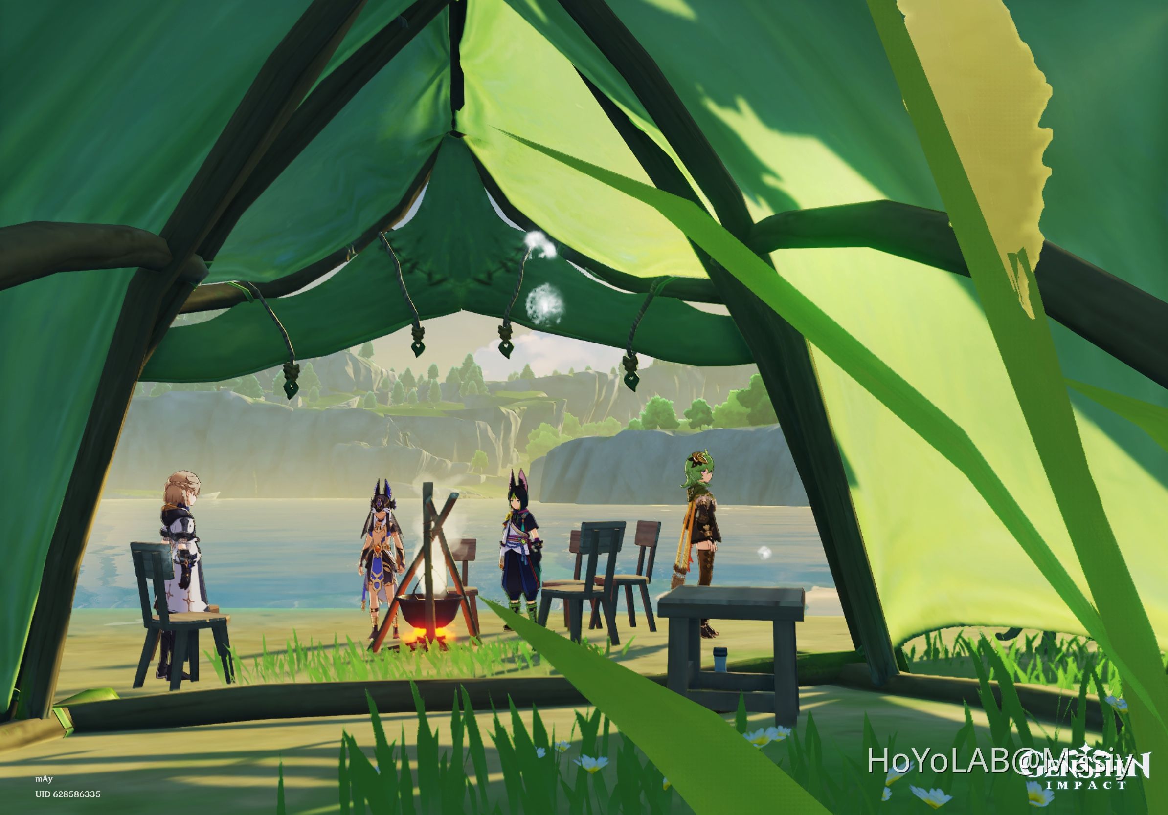 Camping Genshin Impact HoYoLAB
