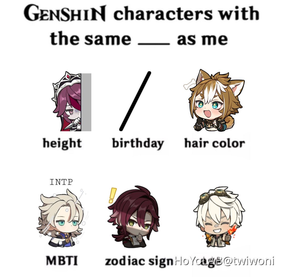 Genshin characters with the same - slay - as me Genshin Impact | HoYoLAB