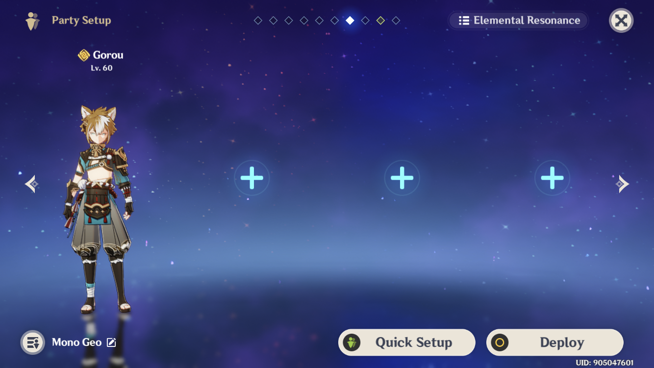 Mono Geo Genshin Impact HoYoLAB