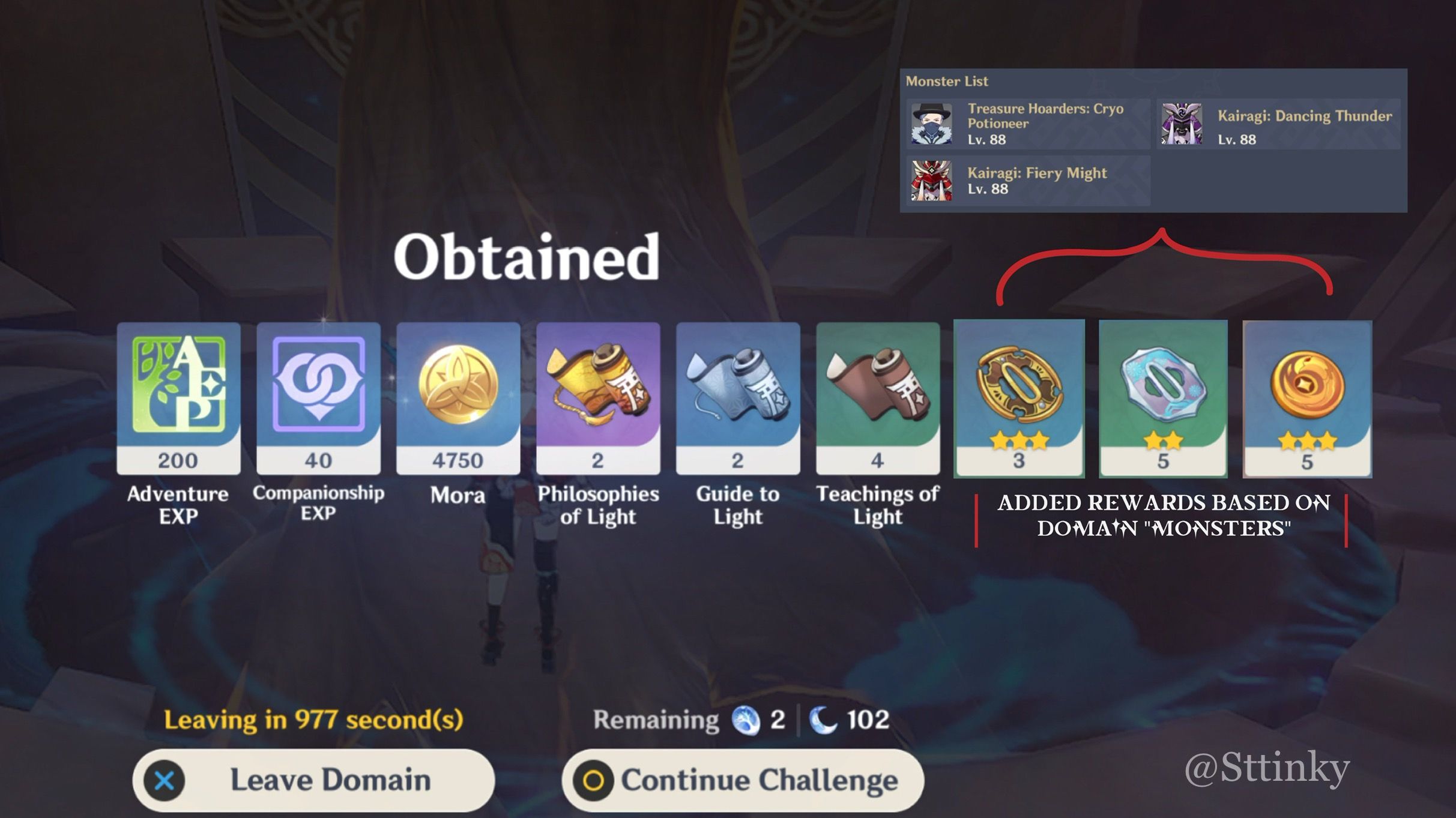 Imagine if Domains also rewarded enemy materials 👀 Genshin Impact HoYoLAB