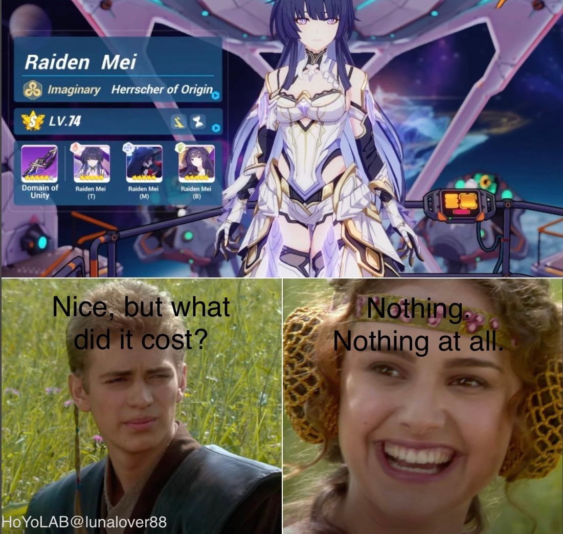 Maxed her out Honkai Impact 3rd HoYoLAB