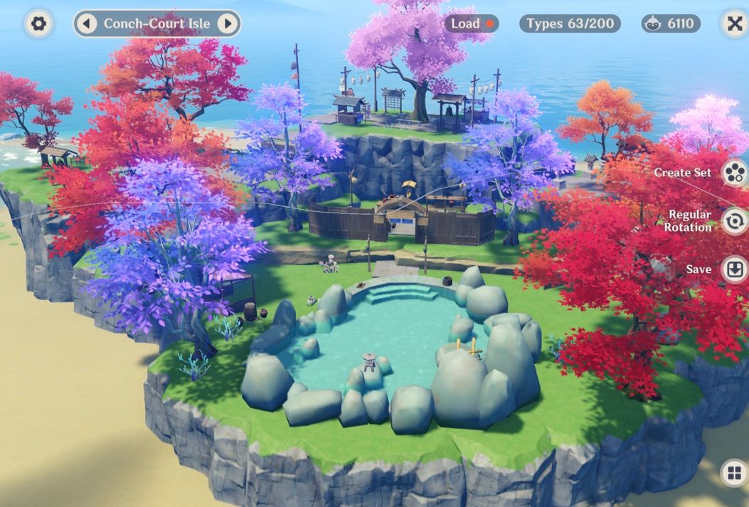 Teapot design Summer Shrine Isle Genshin Impact HoYoLAB