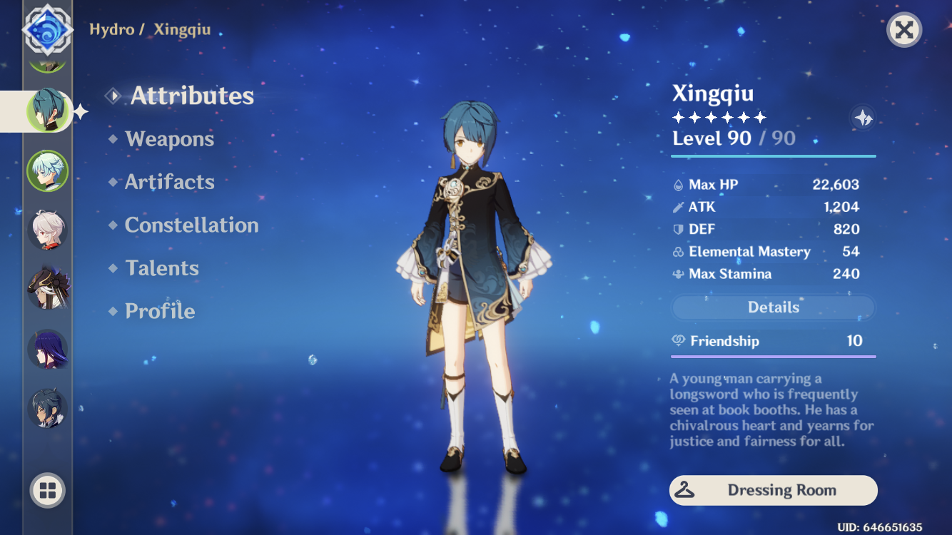 Xingqiu is a really good support and here is how you can build him