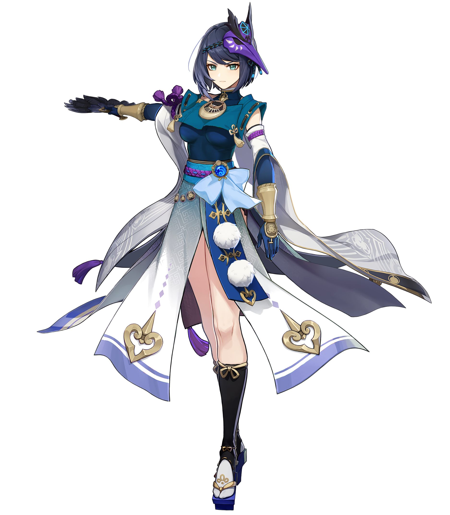 Hydro Kujou Sara Genshin Impact HoYoLAB