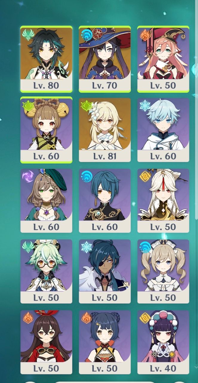 Help with team building Genshin Impact HoYoLAB