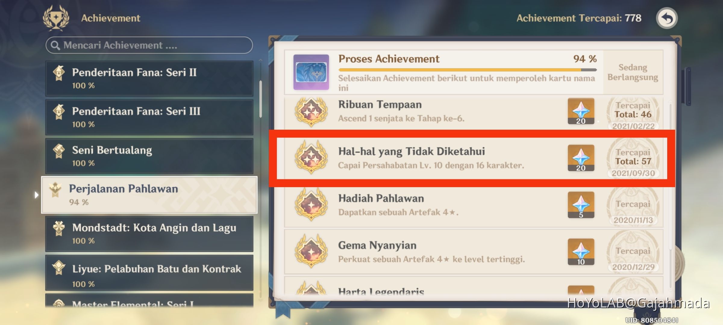 Maksimal Genshin Impact | HoYoLAB