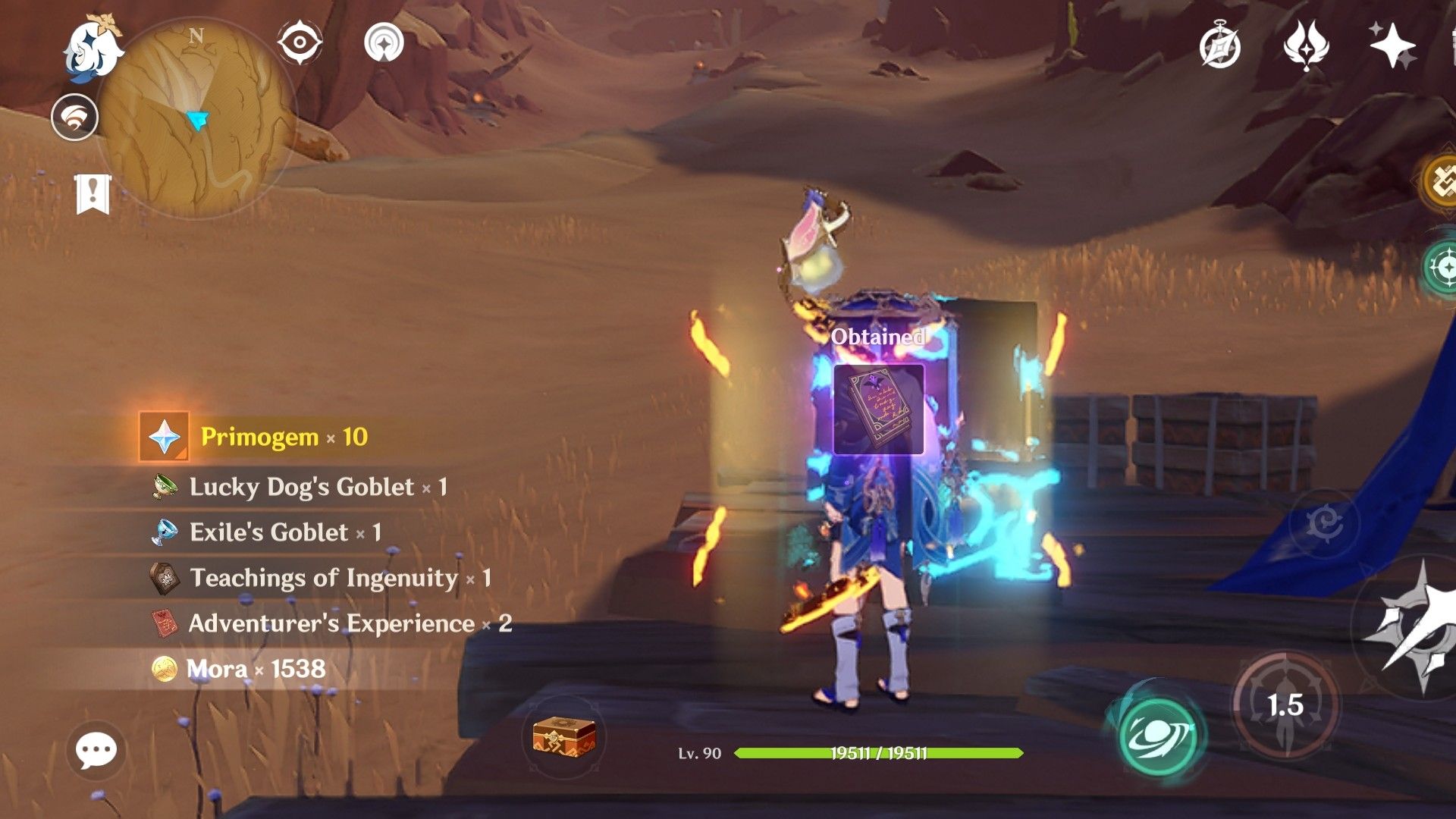 Chest, free primogems Genshin Impact HoYoLAB