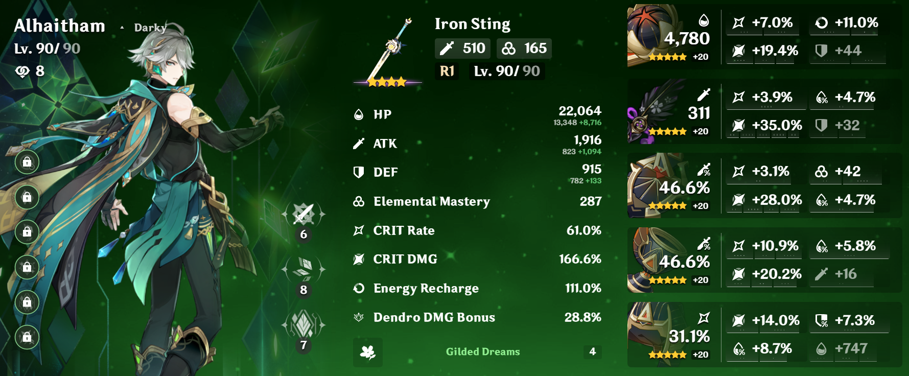 Finally got a good enough flower Genshin Impact HoYoLAB