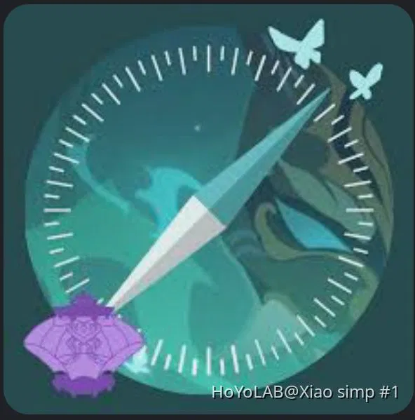 My Xiao app Icons!!! Genshin Impact HoYoLAB