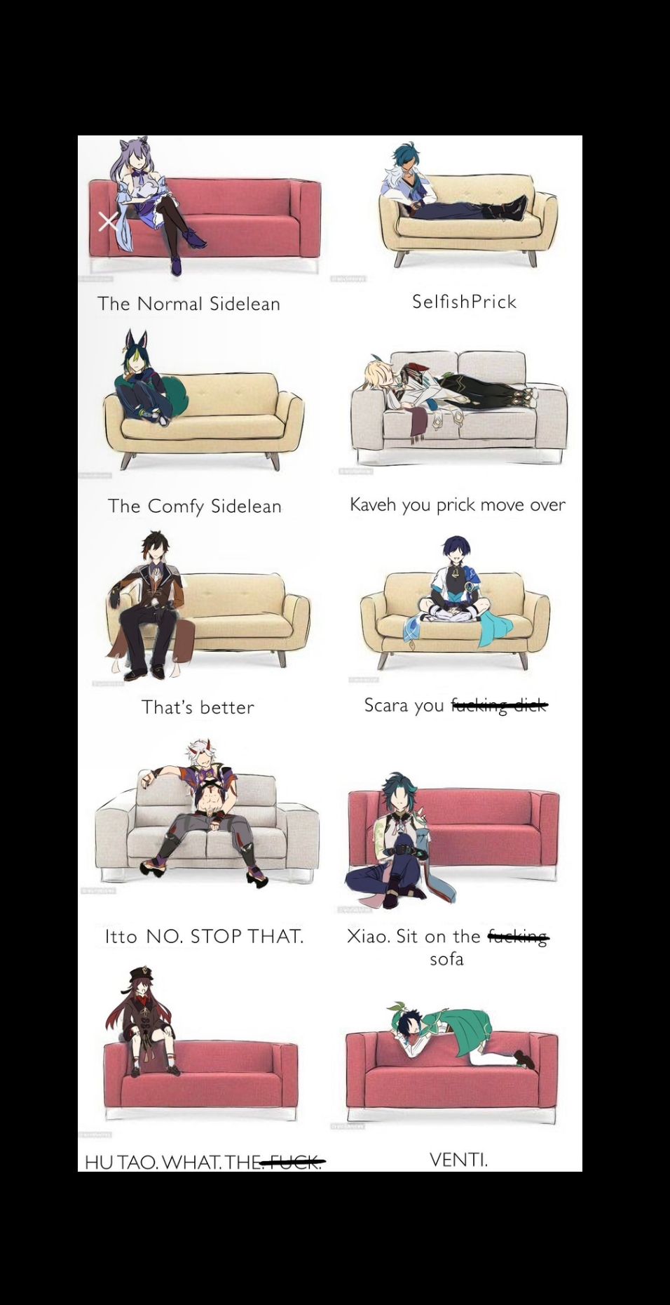 sit down Genshin Impact HoYoLAB