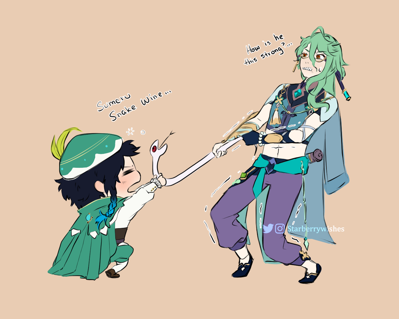 Only the best ingredients for Venti. Genshin Impact HoYoLAB