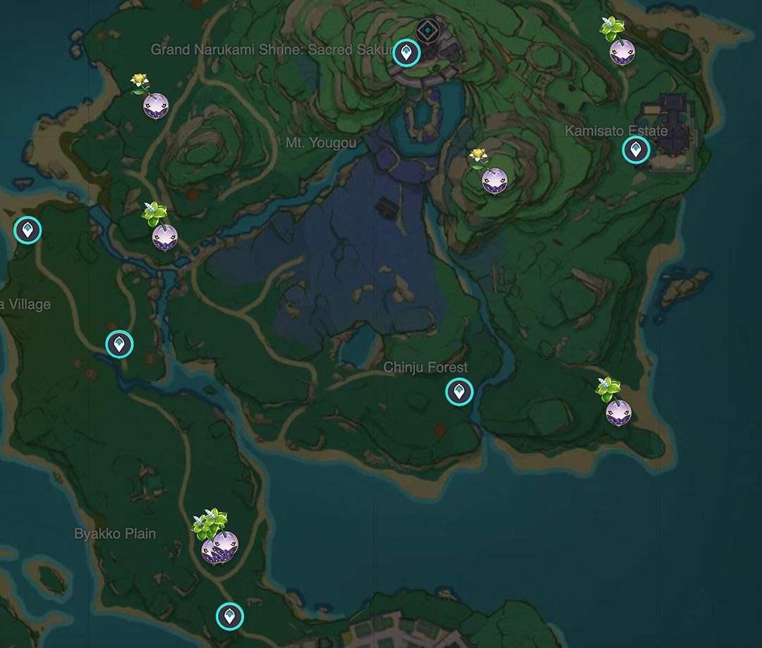 Whopperflowers Whopperflower/Nectar/Energy Nectar Genshin Impact