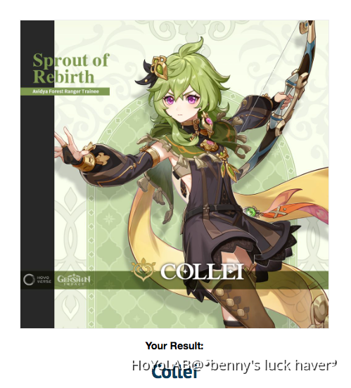 the one and only genshin character kin quiz Genshin Impact | HoYoLAB