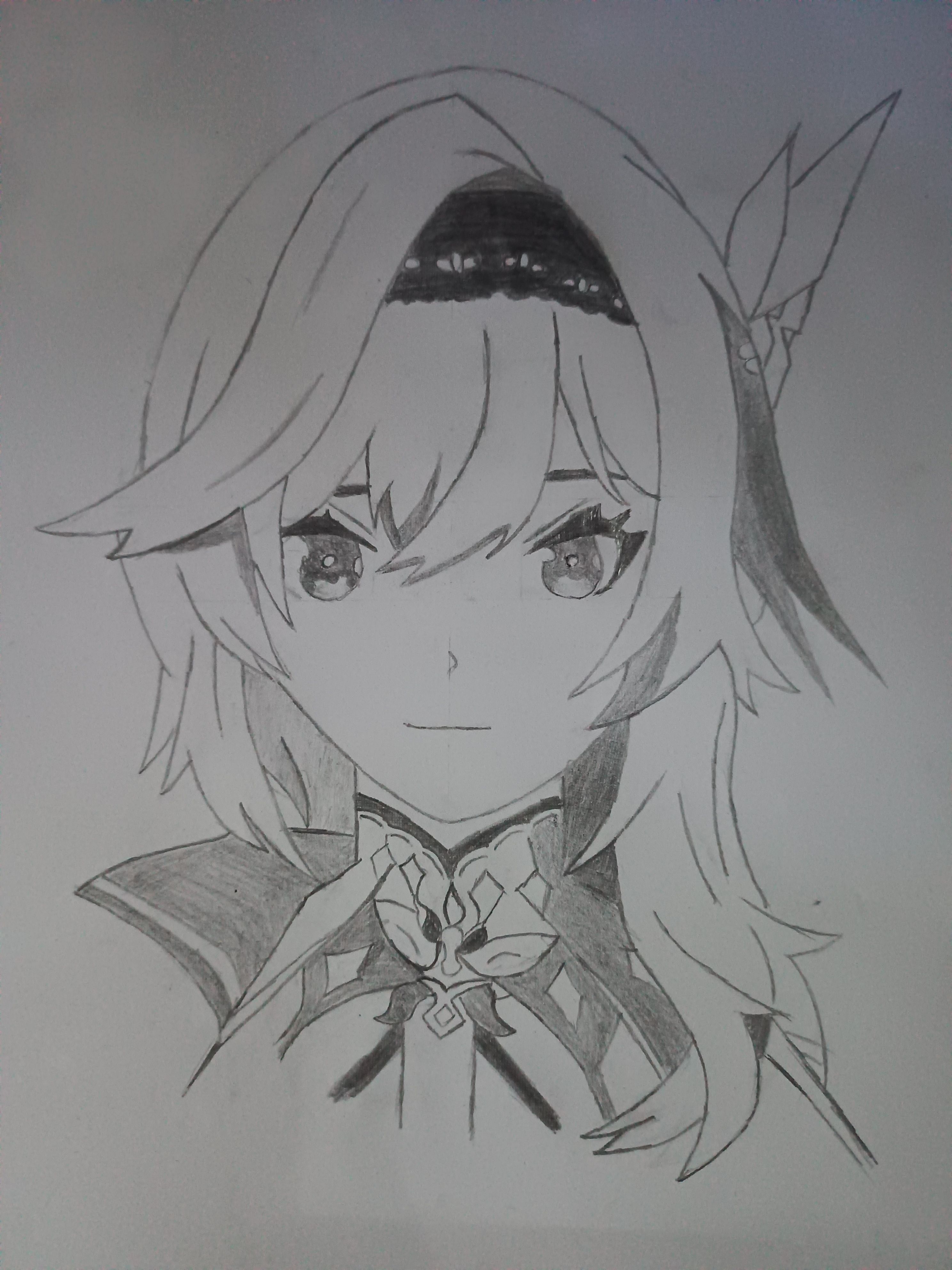 Eula Fan Art Genshin Impact Hoyolab