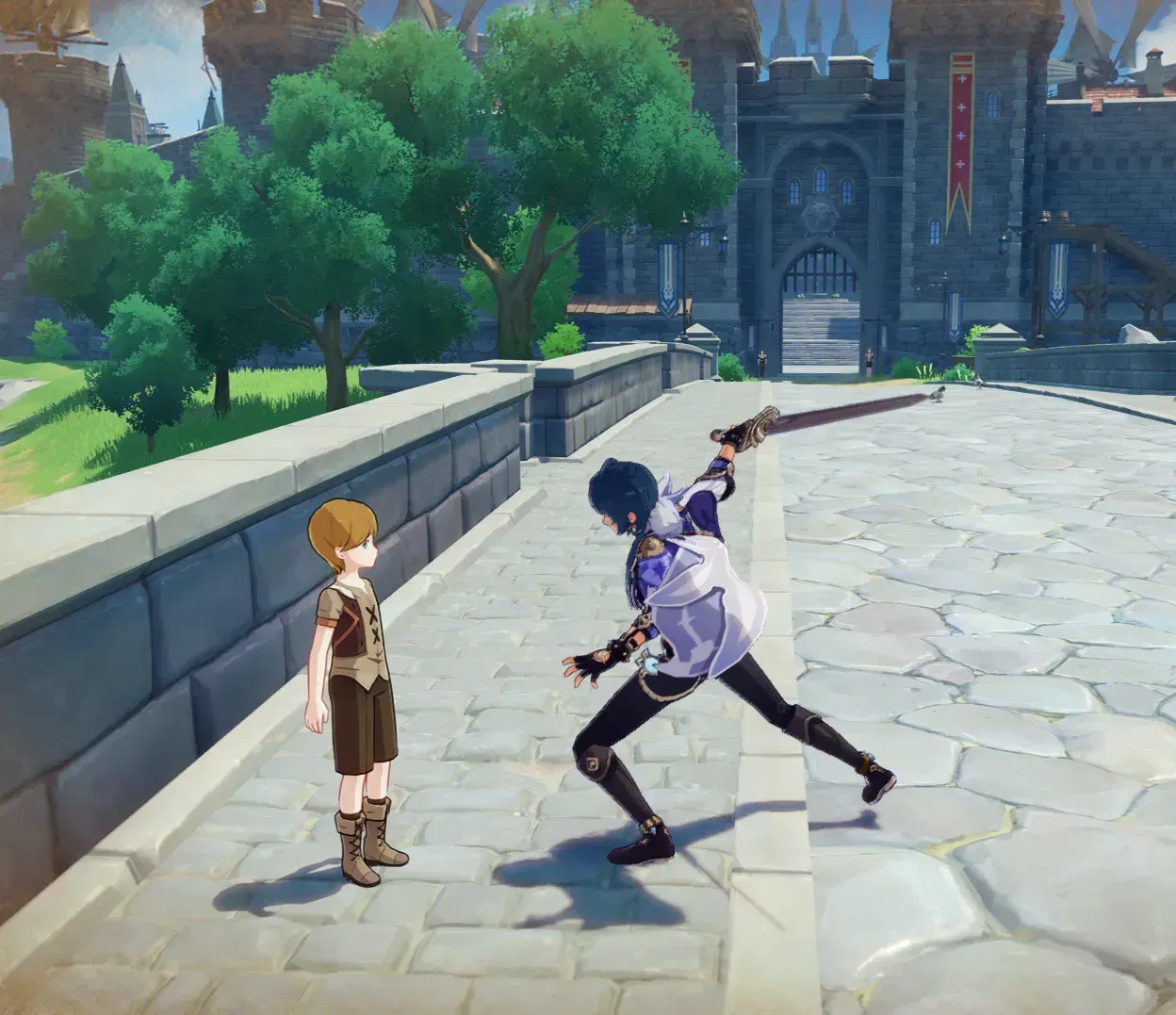 woke up & chose violence Genshin Impact HoYoLAB