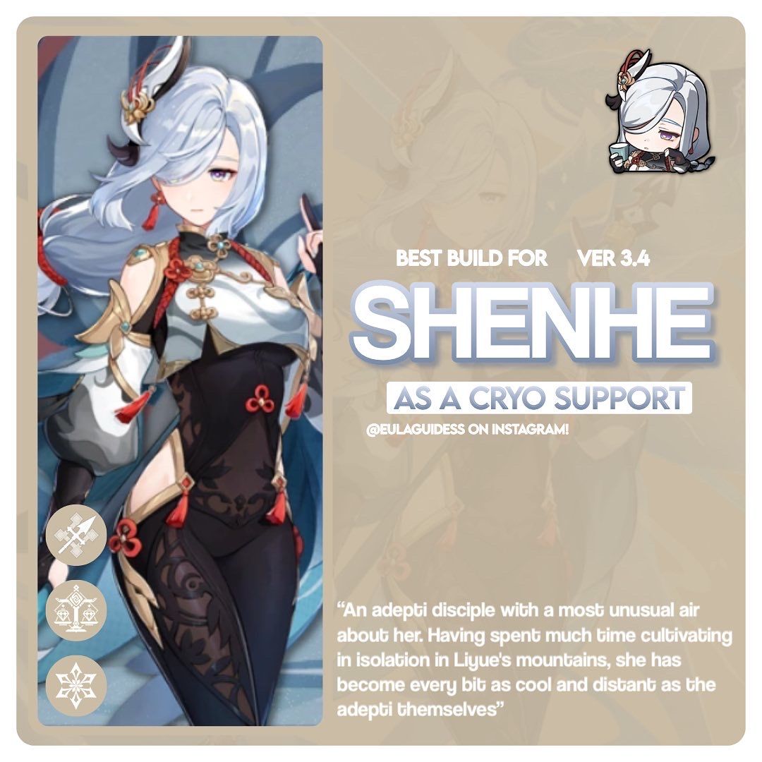 [ VER 3.5 ] Best build for Shenhe as a Cryo Support Genshin Impact ...