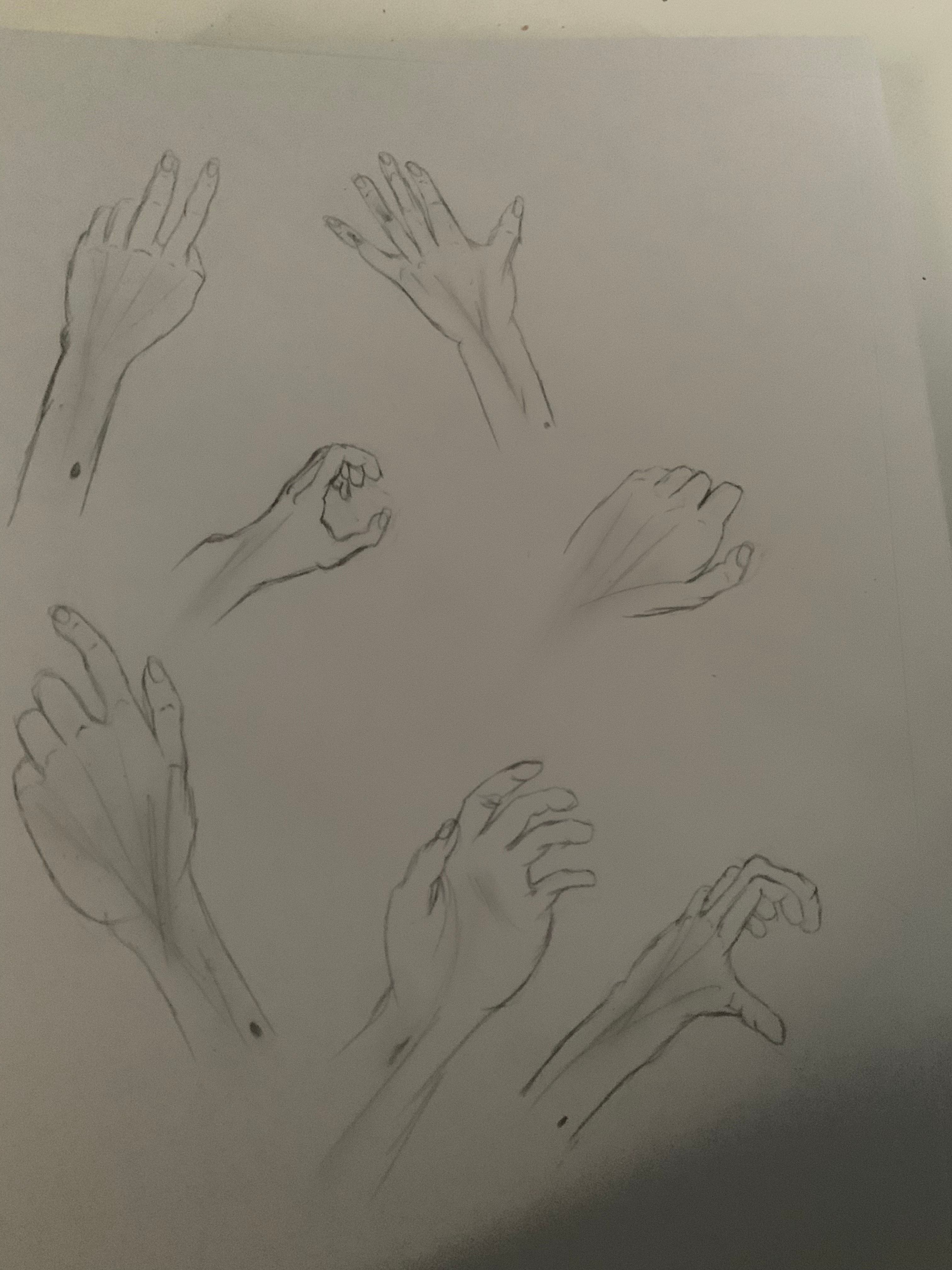 Hand Inlock Drawing Hand Drawings! | HoYoLAB