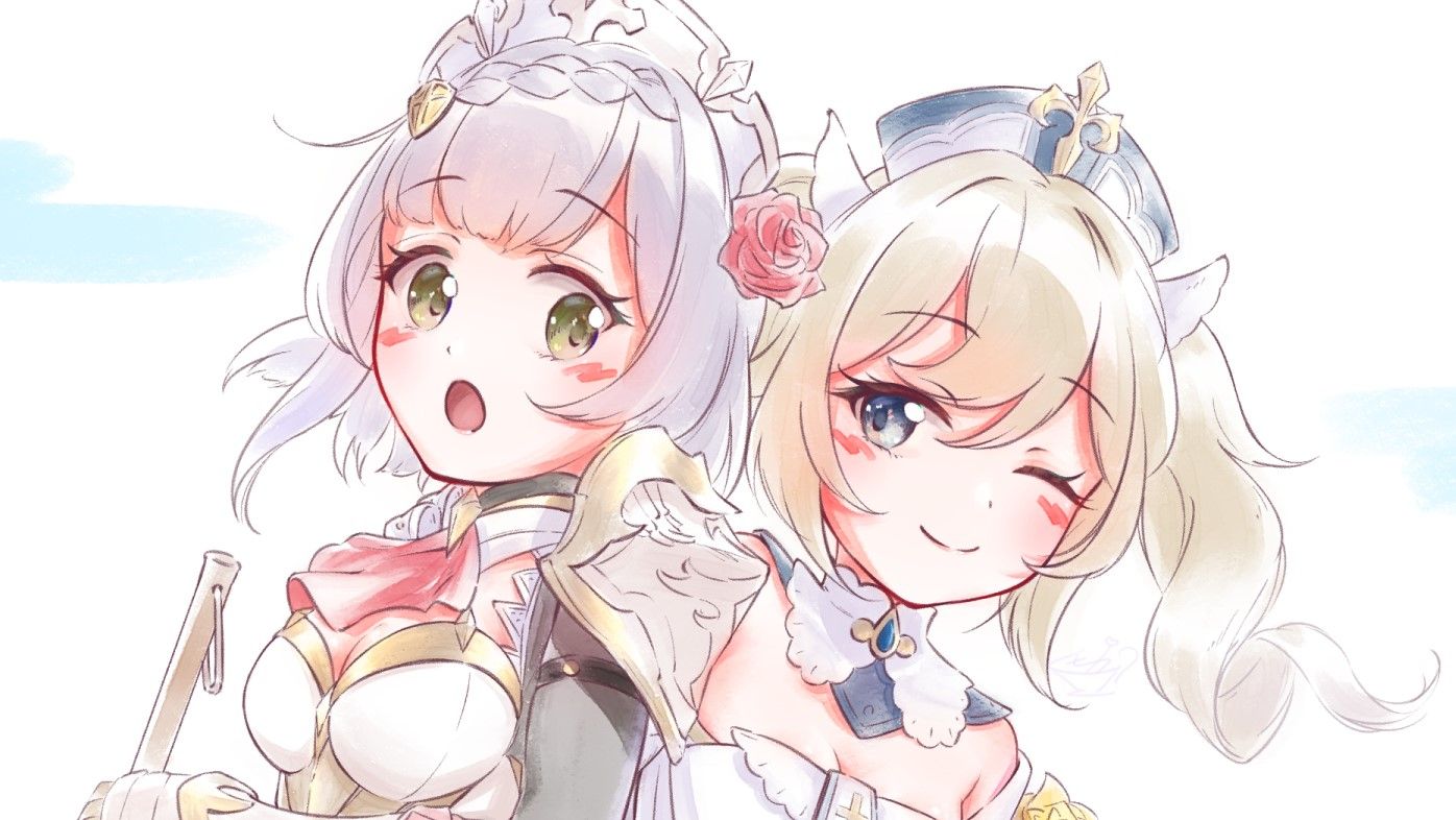 💐ノエル＆バーバラ💐 Genshin Impact | HoYoLAB