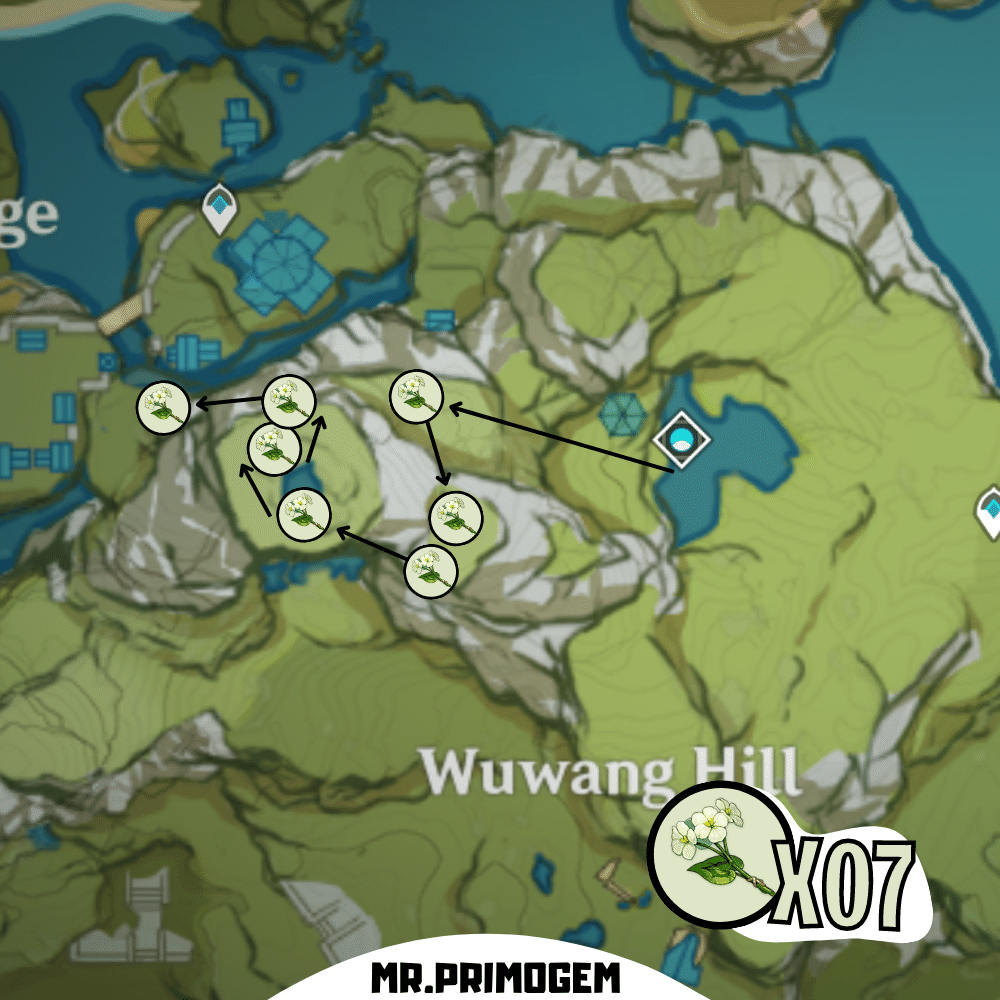 All 169 Qingxin Flowers Collection Guide Genshin Impact HoYoLAB