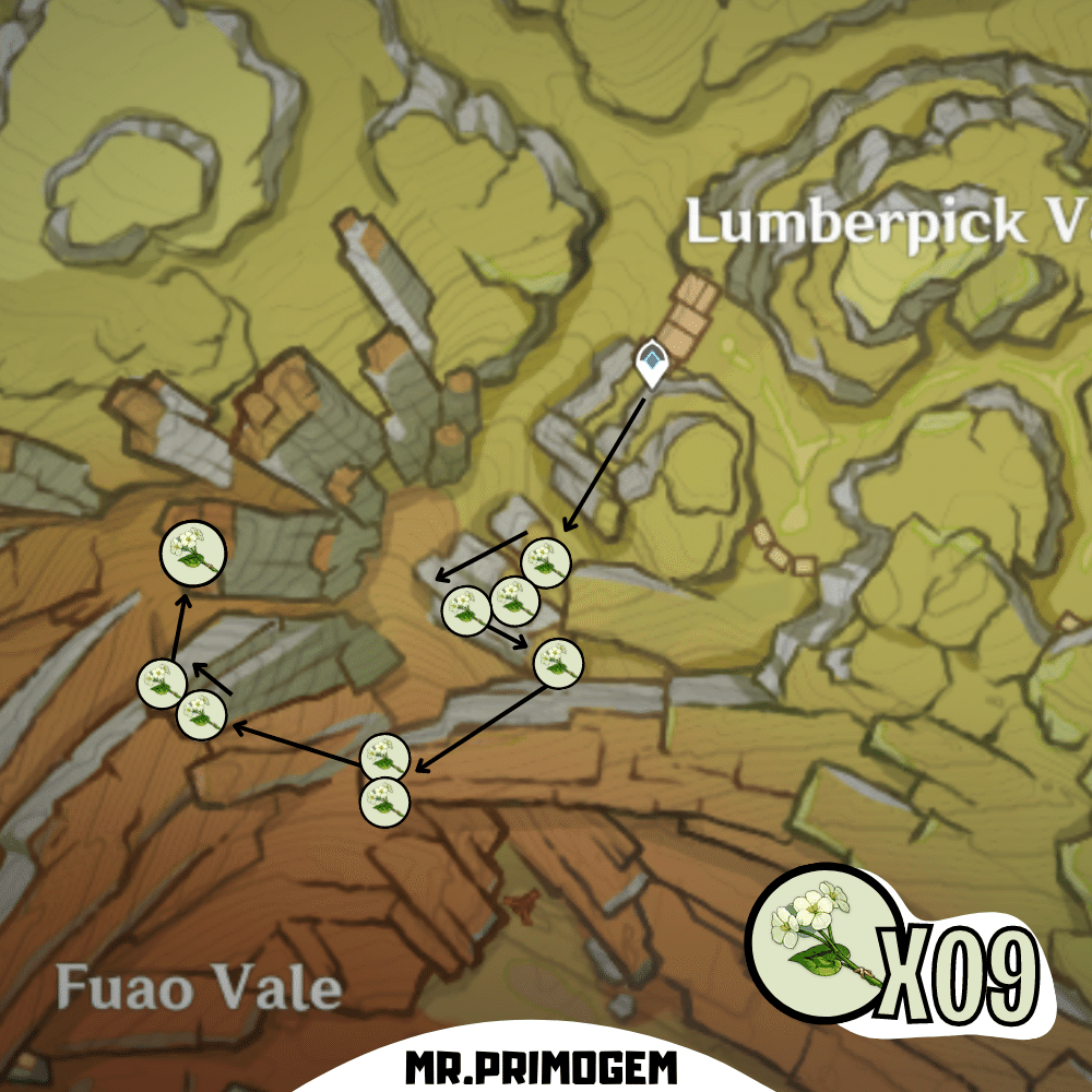 All 169 Qingxin Flowers Collection Guide Genshin Impact HoYoLAB