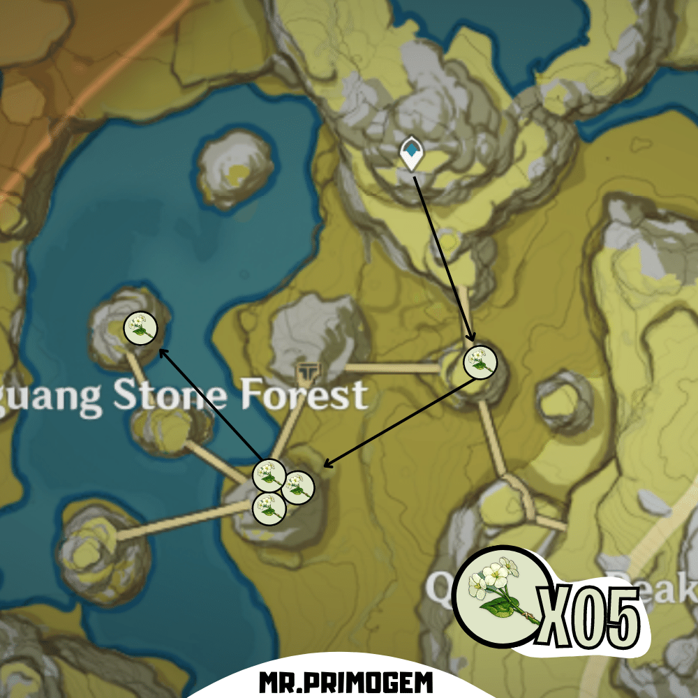 All 169 Qingxin Flowers Collection Guide Genshin Impact HoYoLAB