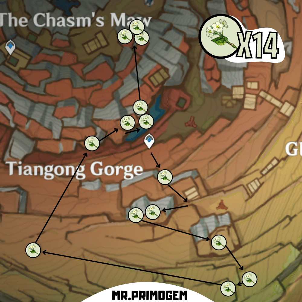 All 169 Qingxin Flowers Collection Guide Genshin Impact HoYoLAB