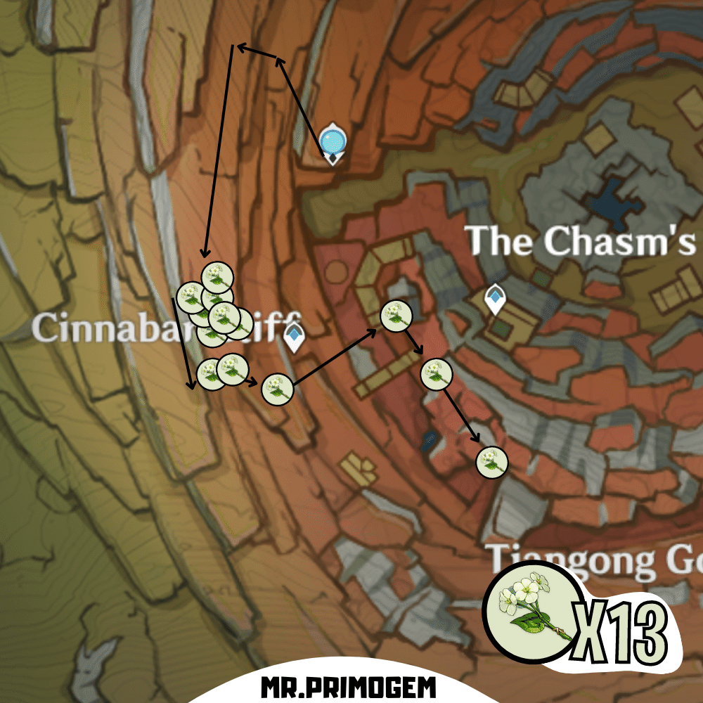 All 169 Qingxin Flowers Collection Guide Genshin Impact HoYoLAB