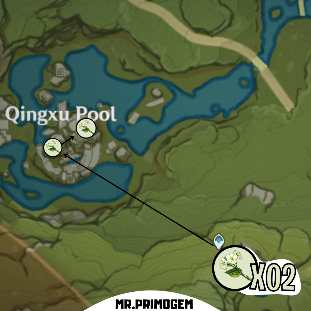 All 169 Qingxin Flowers Collection Guide Genshin Impact HoYoLAB