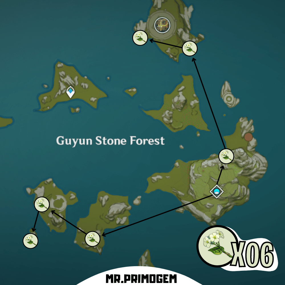 All 169 Qingxin Flowers Collection Guide Genshin Impact HoYoLAB