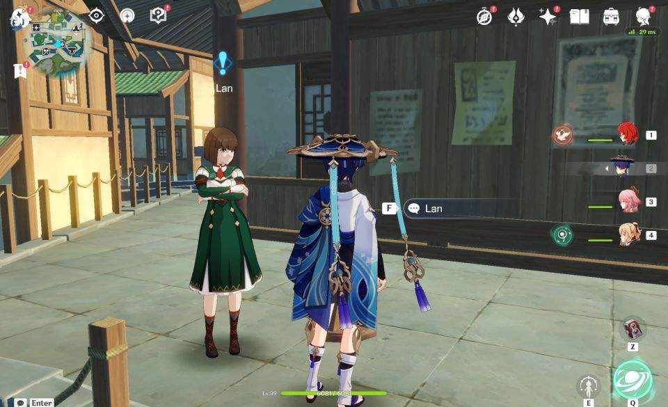 Liyue World Quest Tianqiu Treasure Trail (Unlocks Parametric