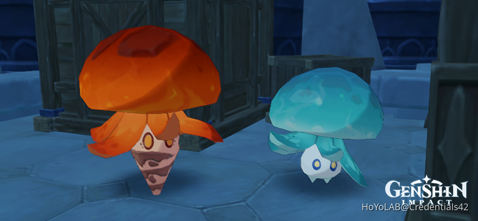 shroom buddies return !!🥰😃 Genshin Impact HoYoLAB