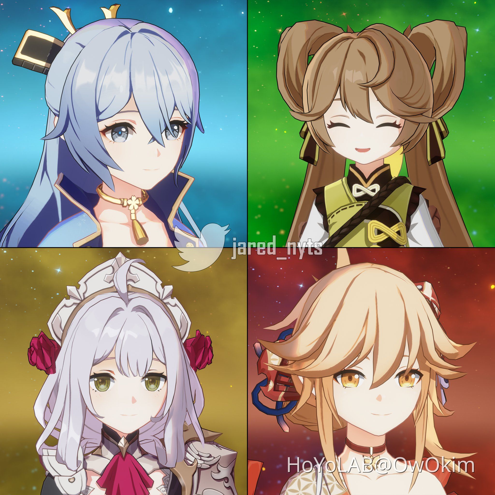 genshin with dif hair Genshin Impact | HoYoLAB