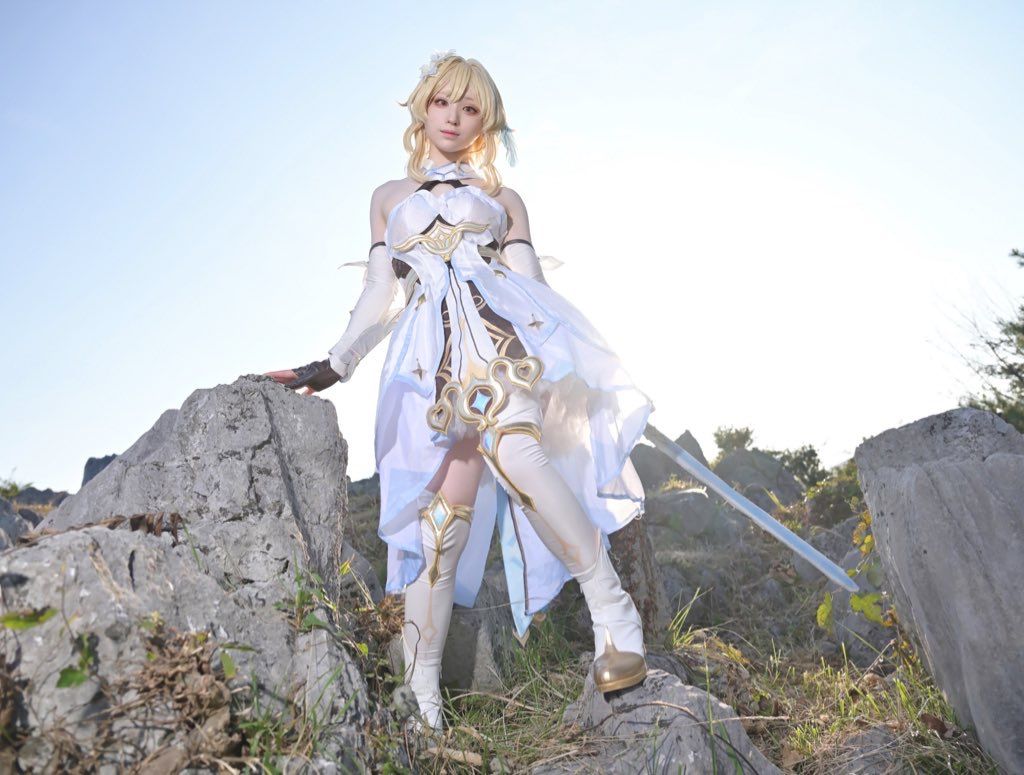 三分妄想 原神 コスプレ 蛍 旅人 衣装 リニューアルVer