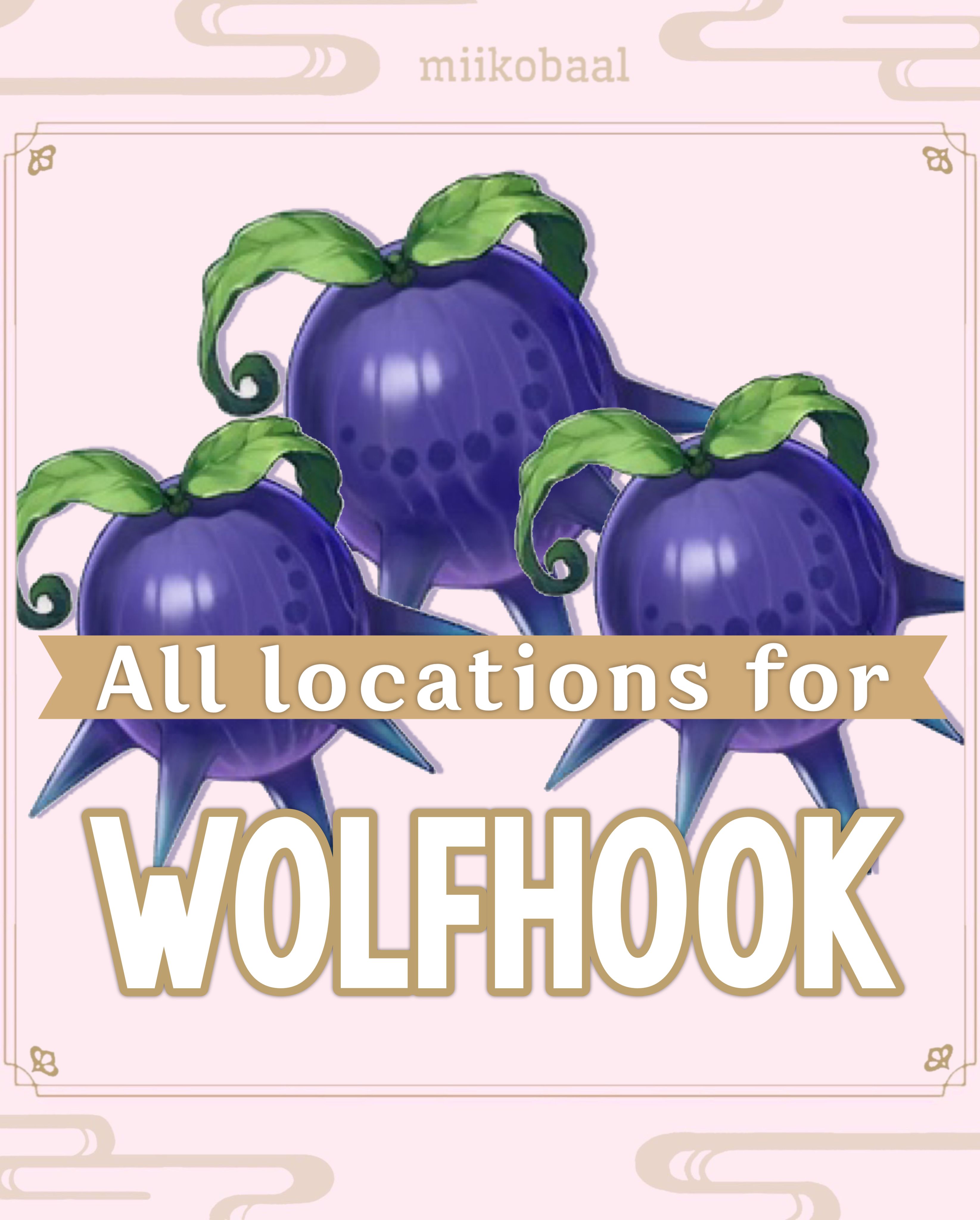 [3.5] Wolfhook Locations Genshin Impact HoYoLAB