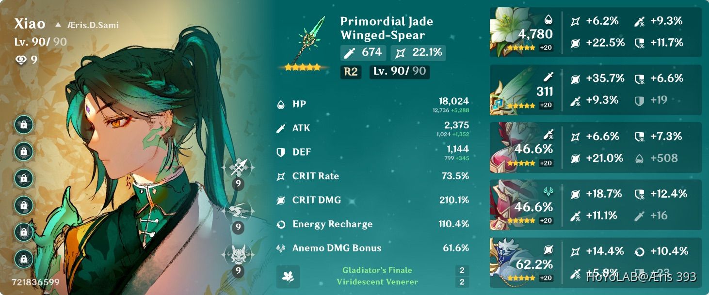 That is a perfect Xiao Genshin Impact HoYoLAB