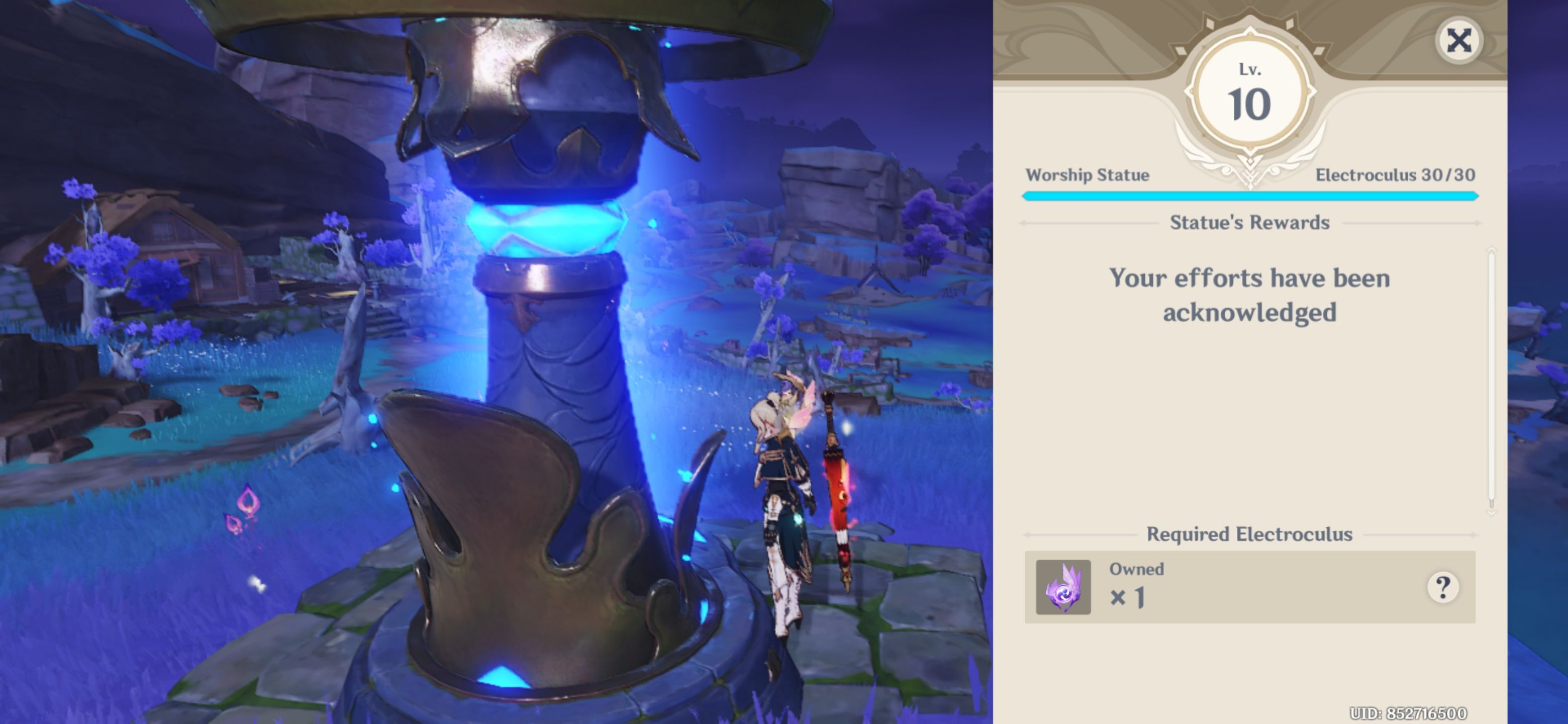 extra oculus Genshin Impact HoYoLAB