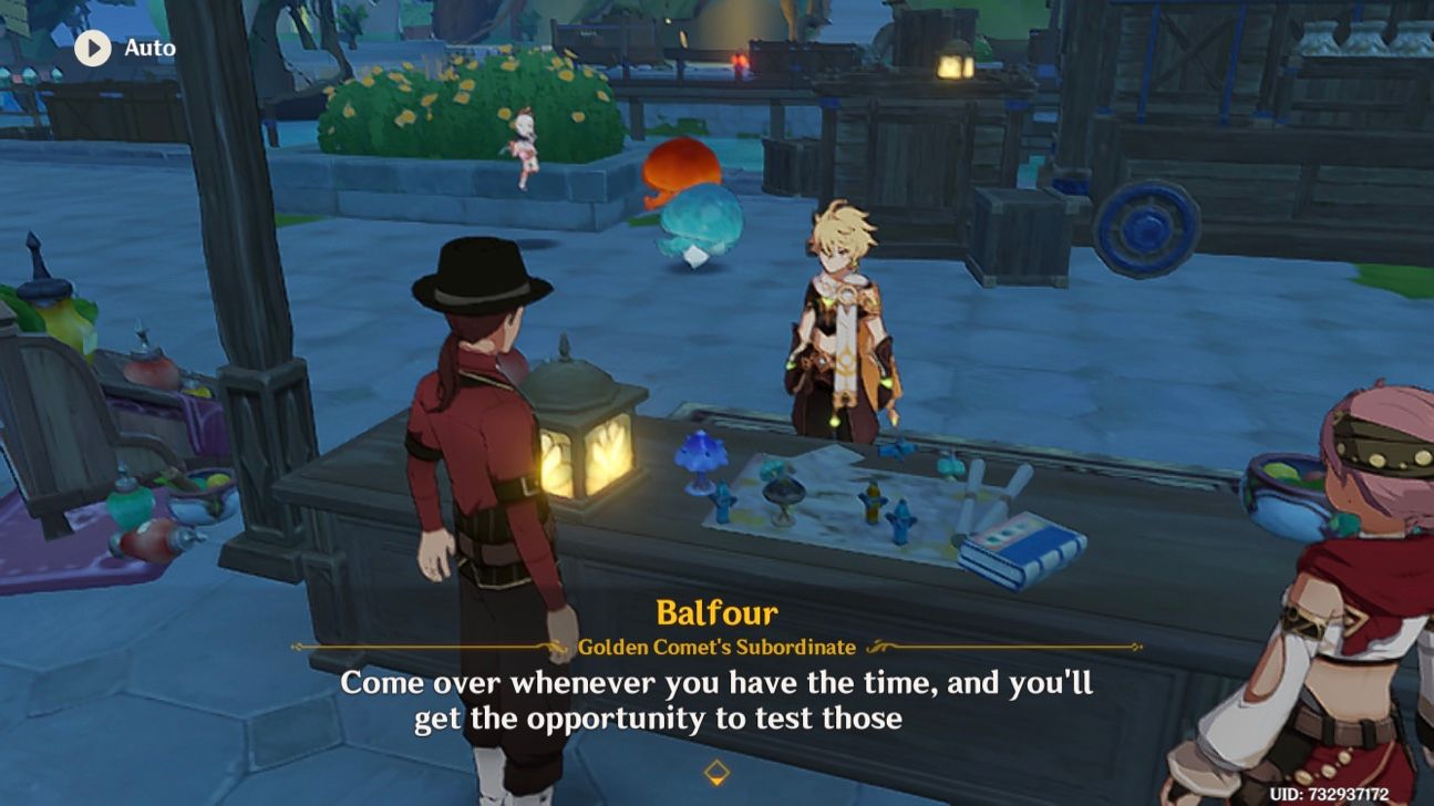 Omg I nearly didn’t notice paimon and bongo head in the background ...