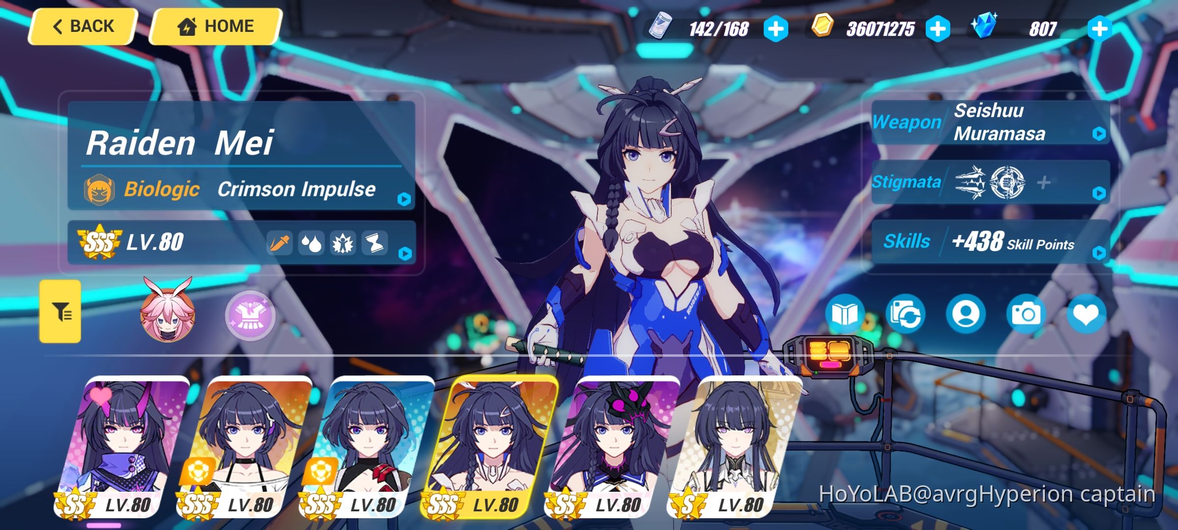 Early days Raiden Mei to the latest version. 🥰🥰 Honkai Impact 3rd | HoYoLAB