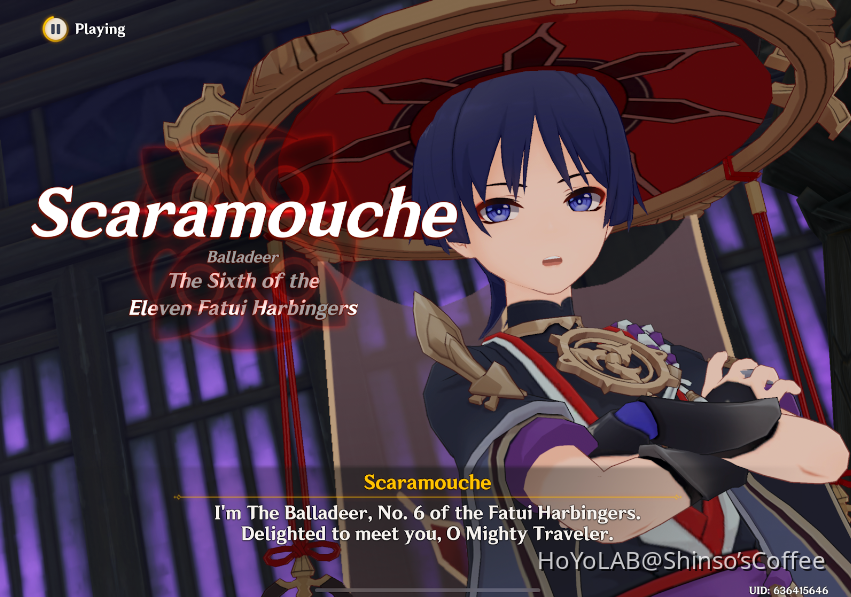 Finally meeting Scaramouche Genshin Impact | HoYoLAB