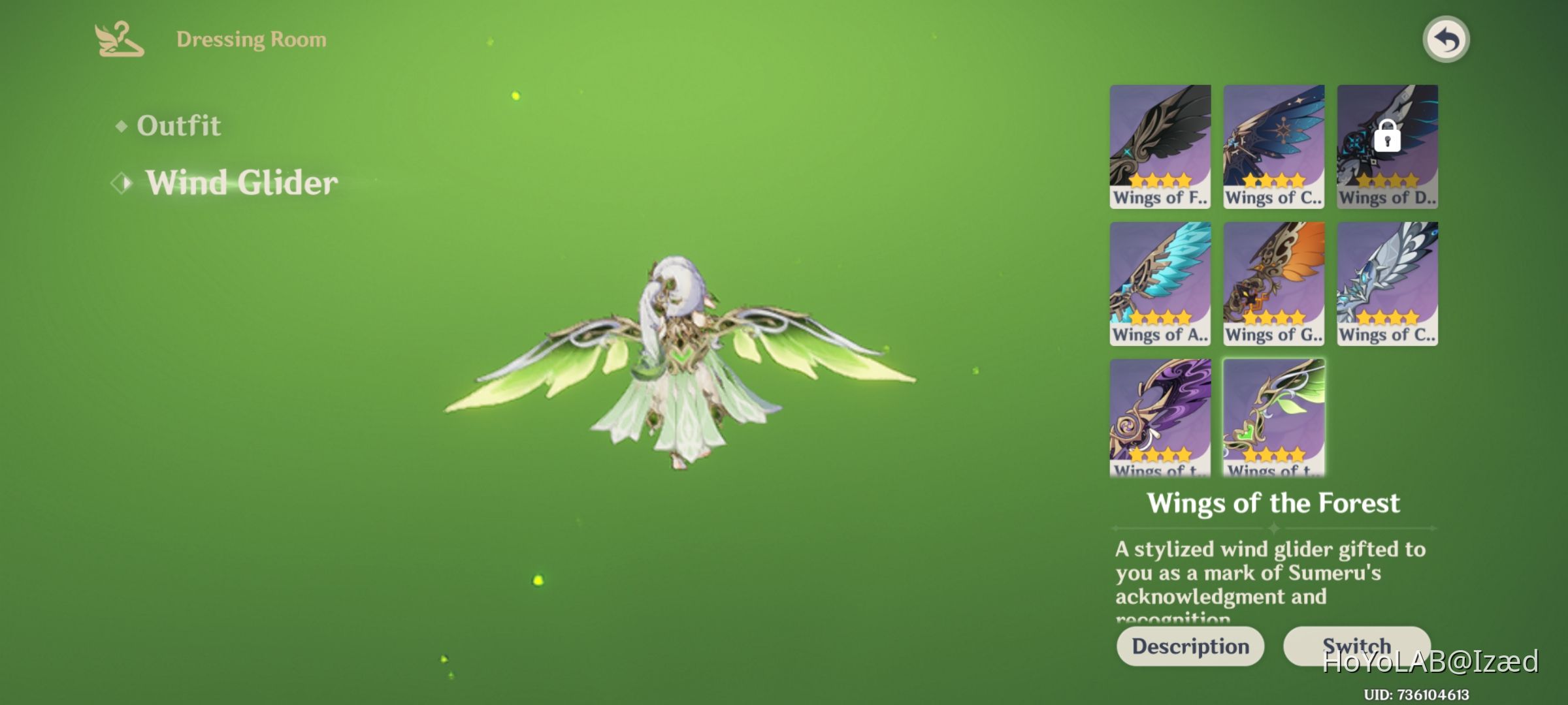 Nahida's new Glider Genshin Impact HoYoLAB