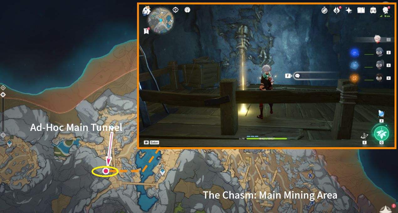 The Chasm Hidden Quest TABPaleontological Investigation in The