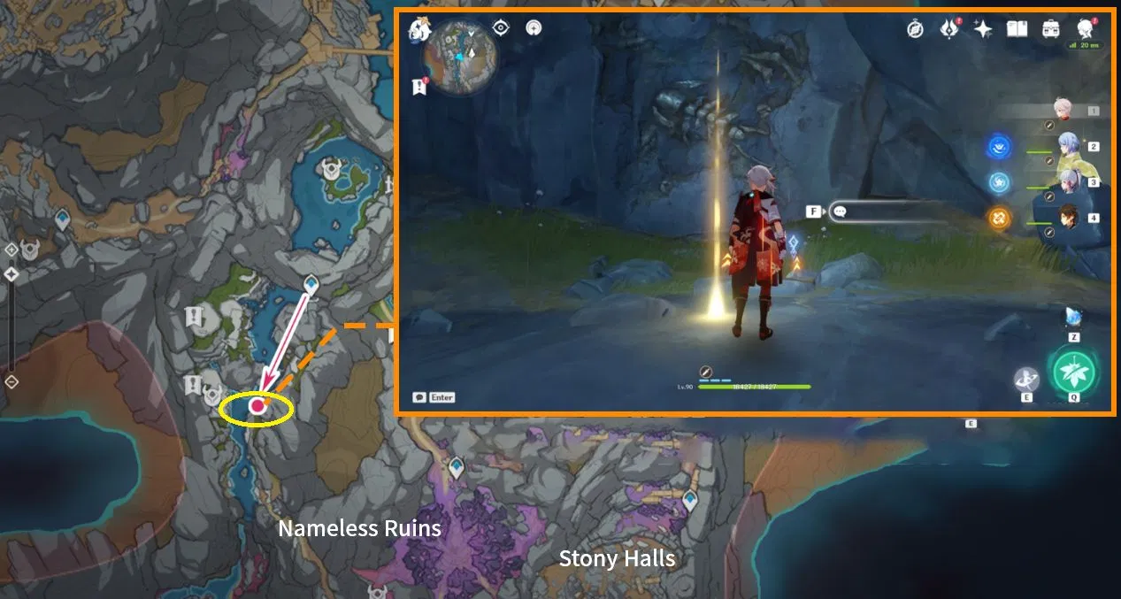 The Chasm Hidden Quest Paleontological Investigation in The Chasm