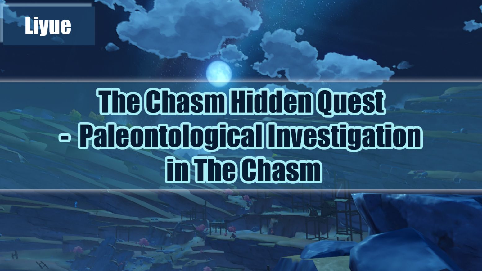 The Chasm Hidden Quest Paleontological Investigation in The Chasm