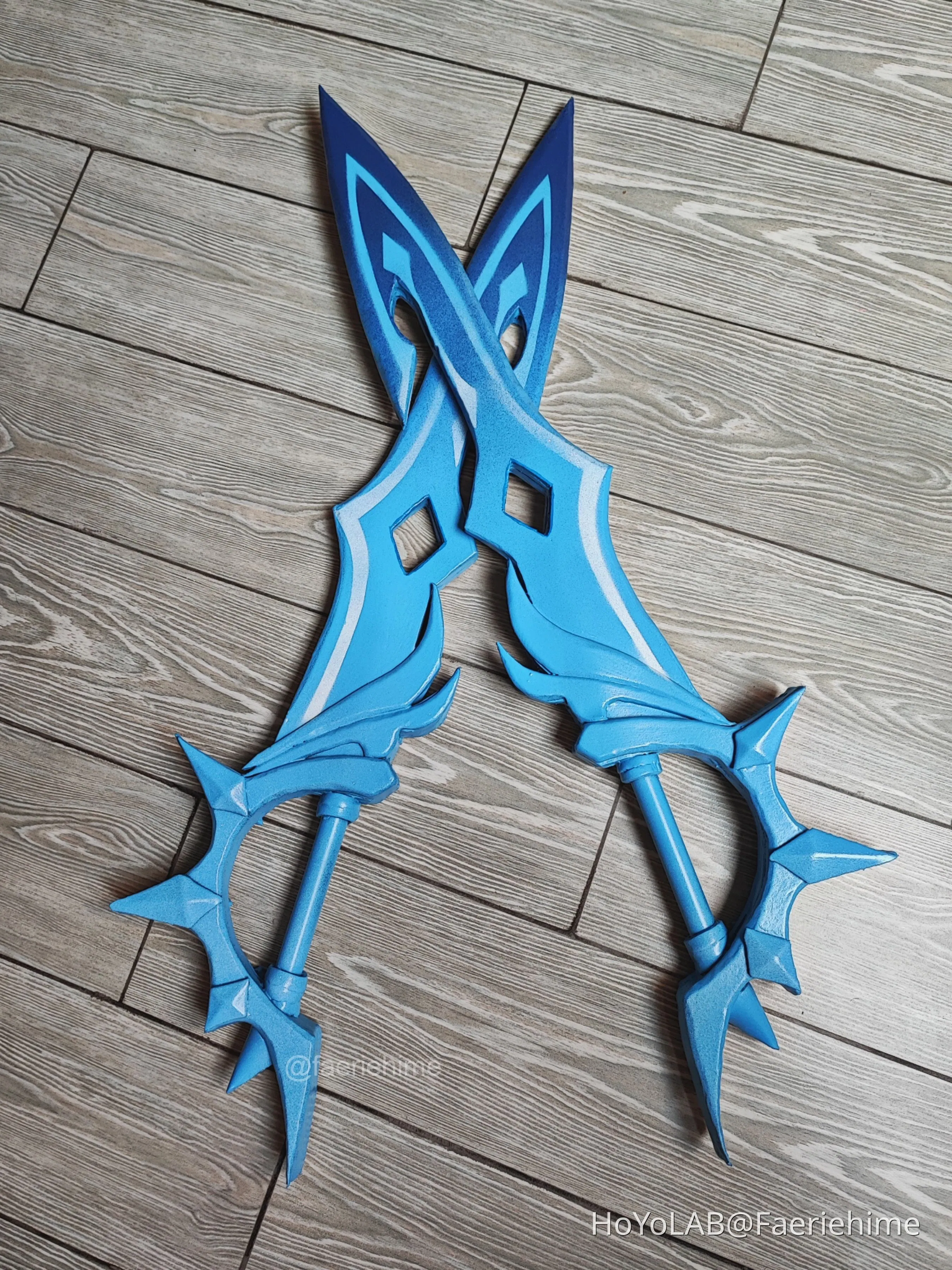 Childe's water blades Genshin Impact HoYoLAB