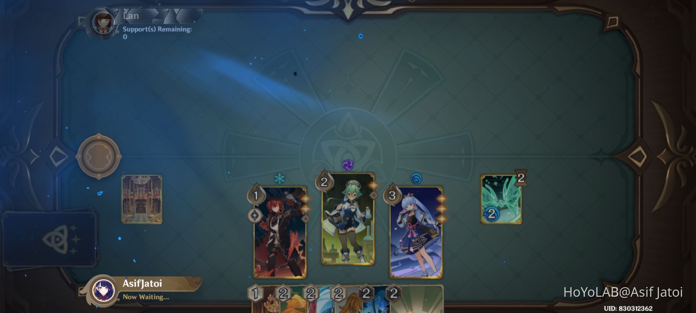 TCG health 1.2.3 Genshin Impact HoYoLAB